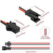 CONECTOR CON CABLE MACHO HEMBRA  JST 2P / 3P / 4P / 5P / 6P