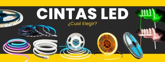 Guía Definitiva de Cintas LED: de la RGB a la tecnología COB y Pixel
