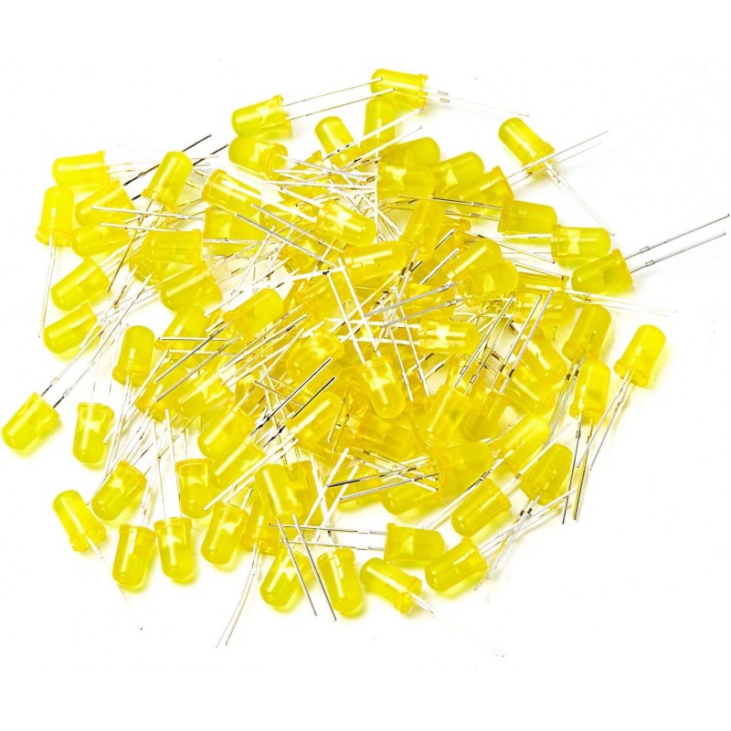 BEETRI DIP LED 5MM DIFUSO AMARILLO