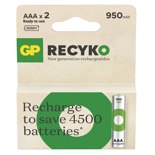 PILA AAA RECARGABLE GP (950mAh)