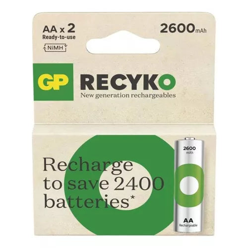 PILA AA RECARGABLE GP (2600mAh)