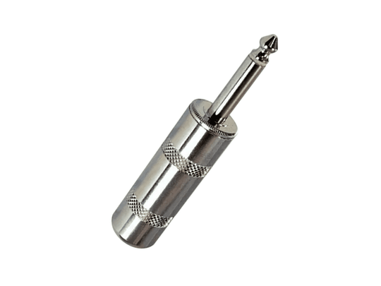 PLUG MONO 6.3MM METALICO JUMBO