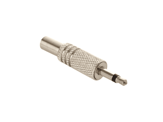 PLUG MONO 3.5MM METALICO 