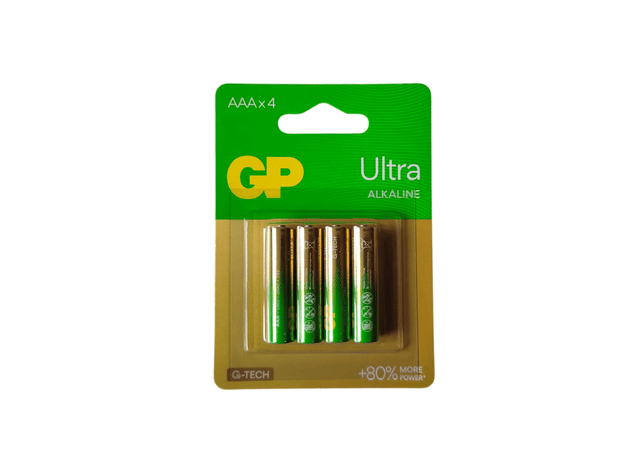 PILA AAA ALCALINA X4 GP
