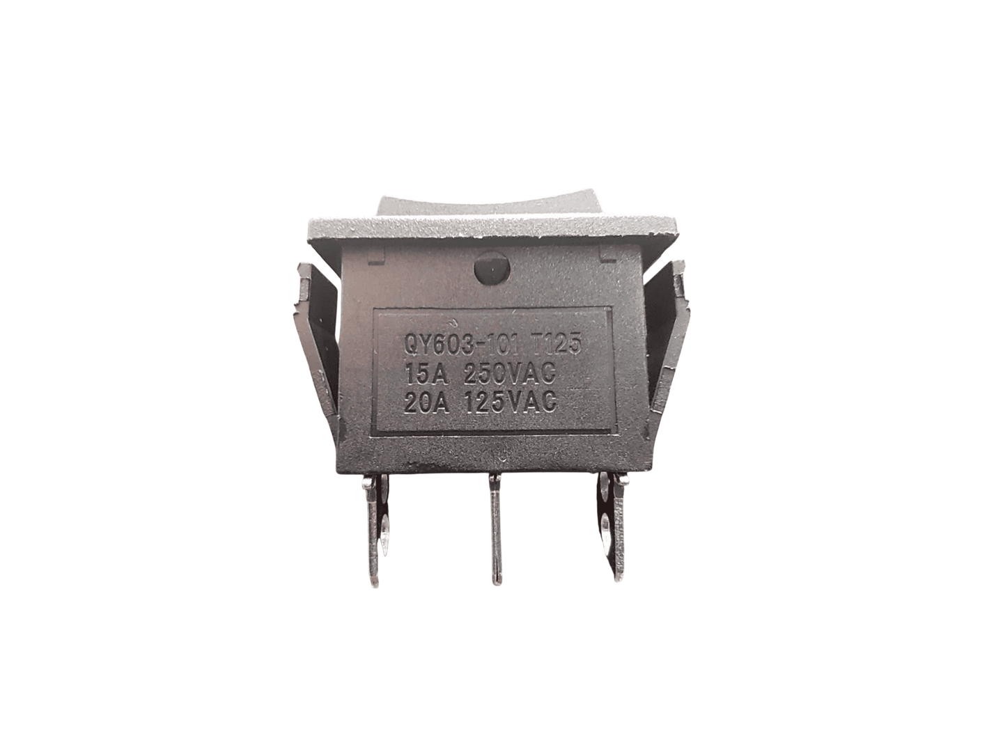 SWITCH BALANCIN 3P 3POS 20A 30.5X14 MEDIANO NEGRO