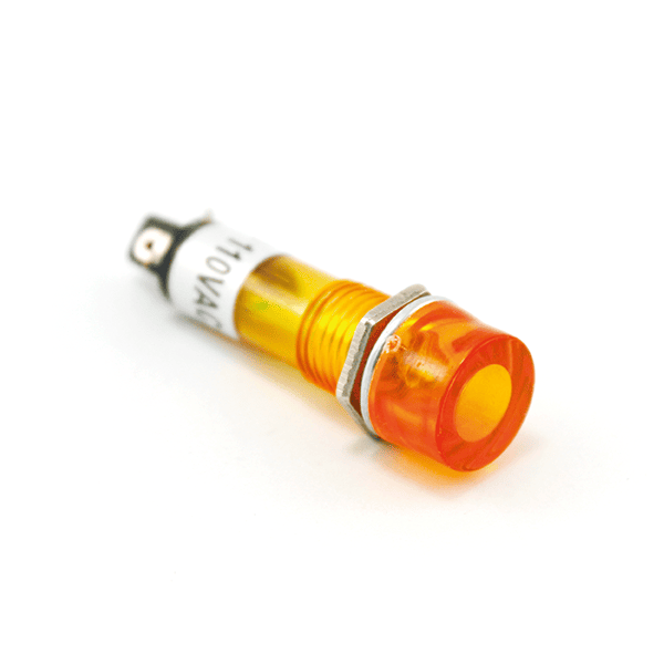 BOMBILLO PILOTO PLAST 110V AC AMARILLO