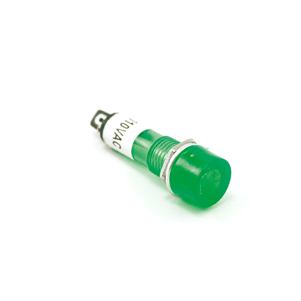 BOMBILLO PILOTO PLAST 110V AC VERDE
