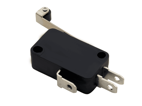 MICRO SWITCH 3P 16A ROLDANA 27MM NEGRO