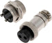 CONECTOR METALICO MACHO HEMBRA DE 2P / 3P / 4P / 5P / 6P / 7P / 8P 