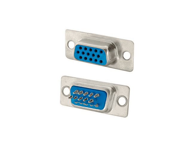 CONECTOR DB15 HEMBRA 3 HILERAS