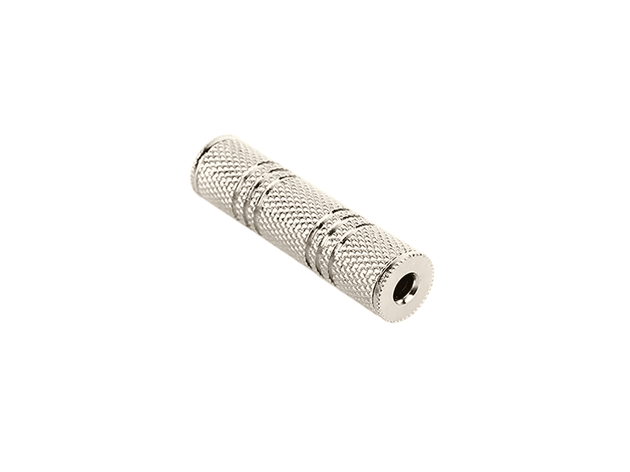  CONECTOR UNION STEREO 3.5MM JACK A JACK METALICO