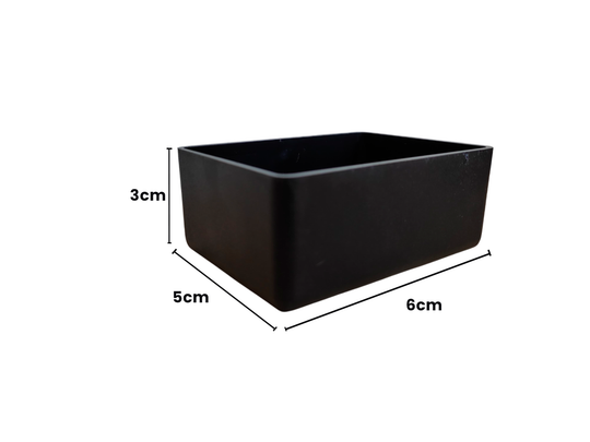 CAJA PLASTICA PARA ELECTRONICA (6X3X5CM)