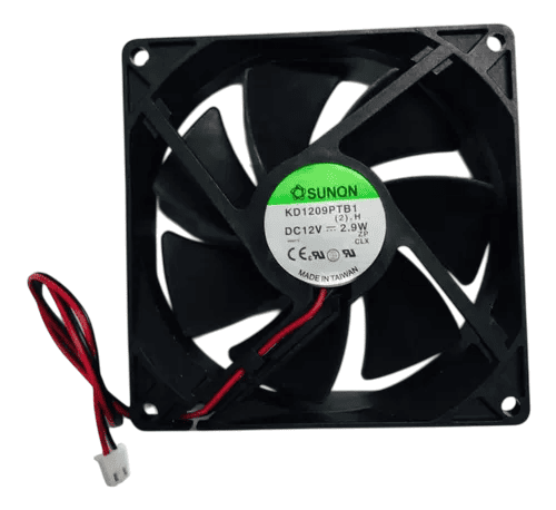 VENTILADOR 12V 7 ASPAS PLASTICO 9X9X2.5