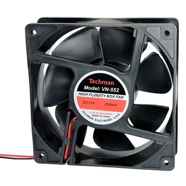 VENTILADOR 12V 7 ASPAS PLASTICO 12X12X3.8