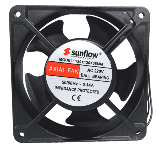 Ventola Universale Assiale 220V 12x12x3,8 Cm Per PC Case - Foto 5
