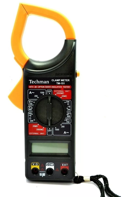 PINZA VOLTIAMPERIMETRICA TECHMAN TM-151