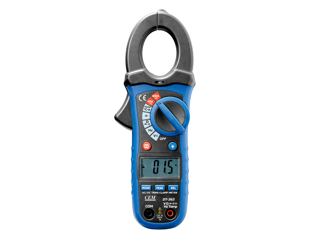 PINZA AMPERIMETRICA PROFESIONAL TRUE RMS DT363