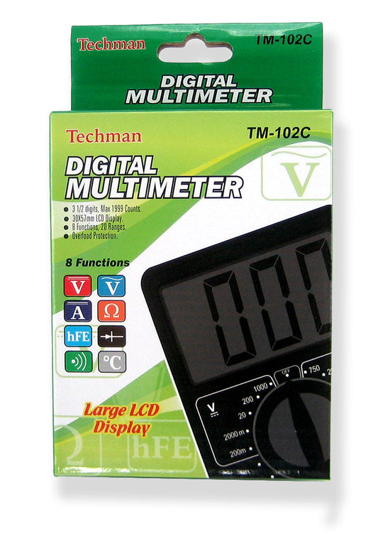 MULTIMETRO TECHMAN TM-102C