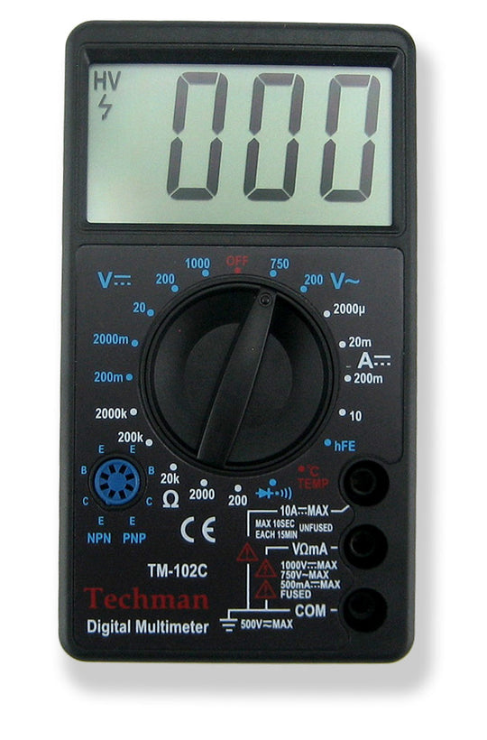 MULTIMETRO TECHMAN TM-102C
