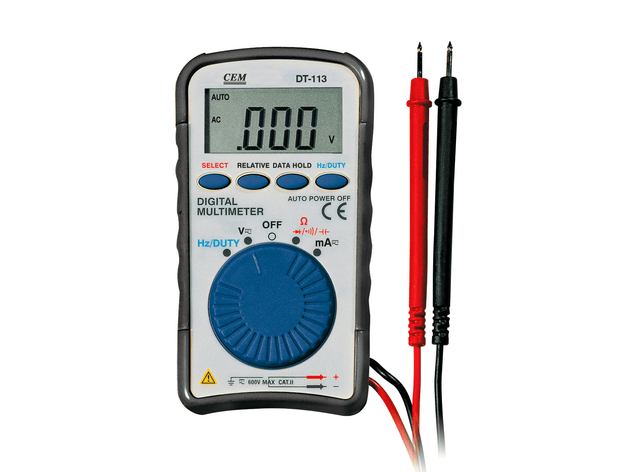 MULTÍMETRO DIGITAL DE BOLSILLO DT113