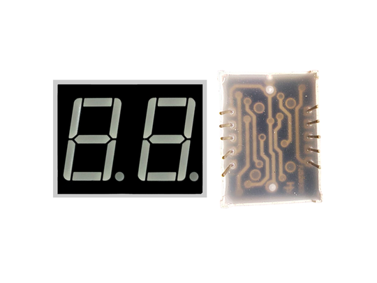 DISPLAY CATODO DOBLE ROJO (0.56")