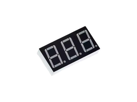 DISPLAY ANODO TRIPLE 7 SEG ROJO (0.56")