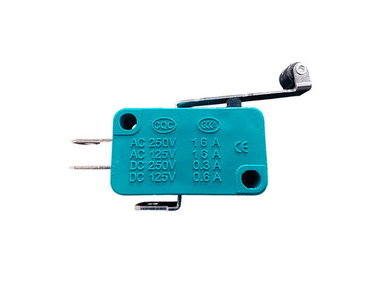 SWITCH 3P 16A ROLDANA 27MM VERDE