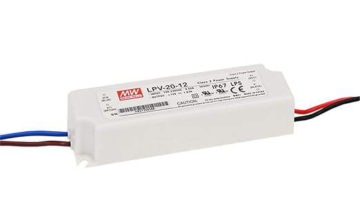 DRIVER MEAN WELL 12V-1.67A (LPV-20-12)