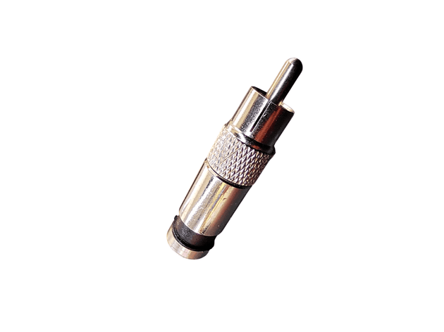  PLUG RCA METALICO CON PROTECTOR 7MM
