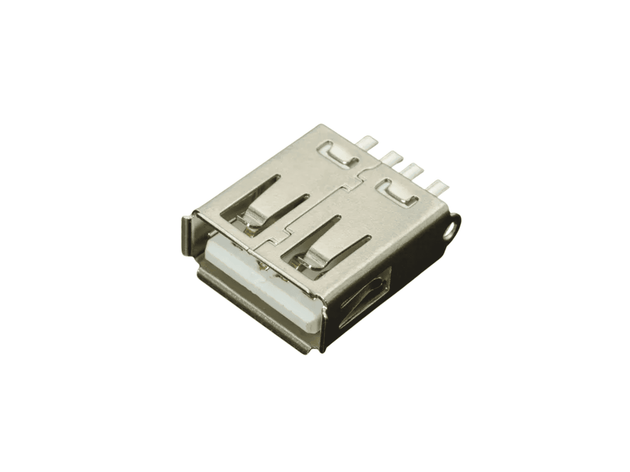 CONECTOR USB "A" HEMBRA PCB VERTICAL ALTO 14MM