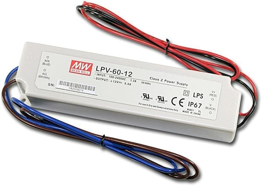 DRIVER MEAN WELL 12V-5A (LPV-60-12)