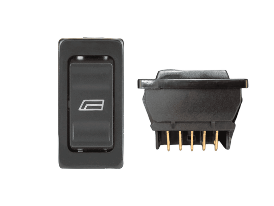 SWITCH ELEVA VIDRIOS 5P CON LUZ 12V 