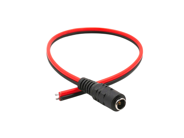 JACK DC 2.5MM CON CABLE 55MM