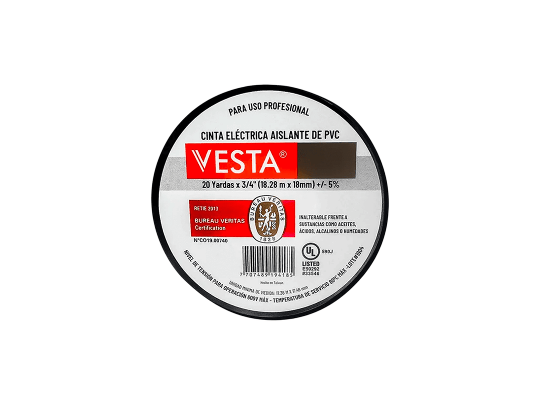 CINTA AISLANTE 20 YARDAS (VESTA)