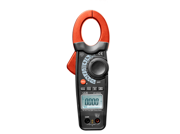 PINZA AMPERIMETRICA TRUE RMS 1000A 600V AC/DC WIRELESS DT3347W
