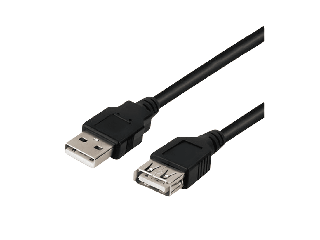 EXTENSION USB MACHO-HEMBRA 3M NEGRO