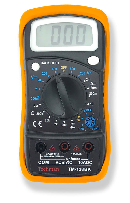 MULTIMETRO TECHMAN TM-128BK