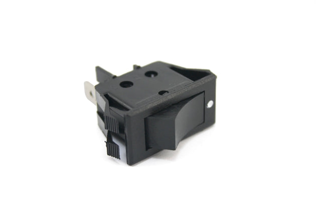 SWITCH BALANCIN 2PINES 2POSICIONES 15A 32X16 MEDIANO NEGRO