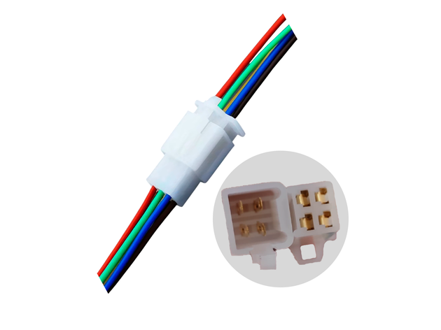 CONECTOR AEREO 4 PIN MH CON CABLE