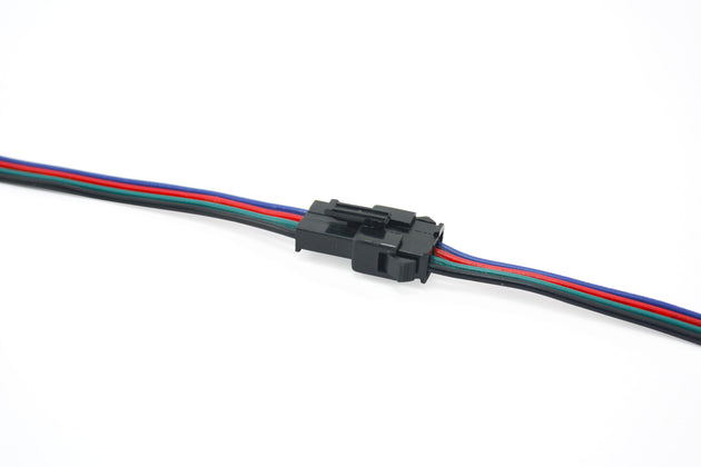 CONECTOR CON CABLE 4 PIN