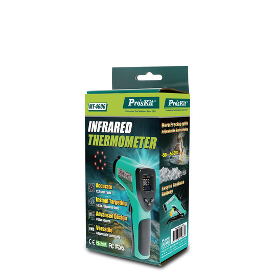 TERMOMETRO INFRARROJO PROSKIT MT-4606