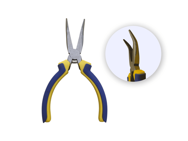 PINZA PUNTA CURVA ECONO