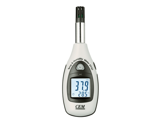 MINI MEDIDOR DE TEMPERATURA Y HUMEDAD 100% DT83