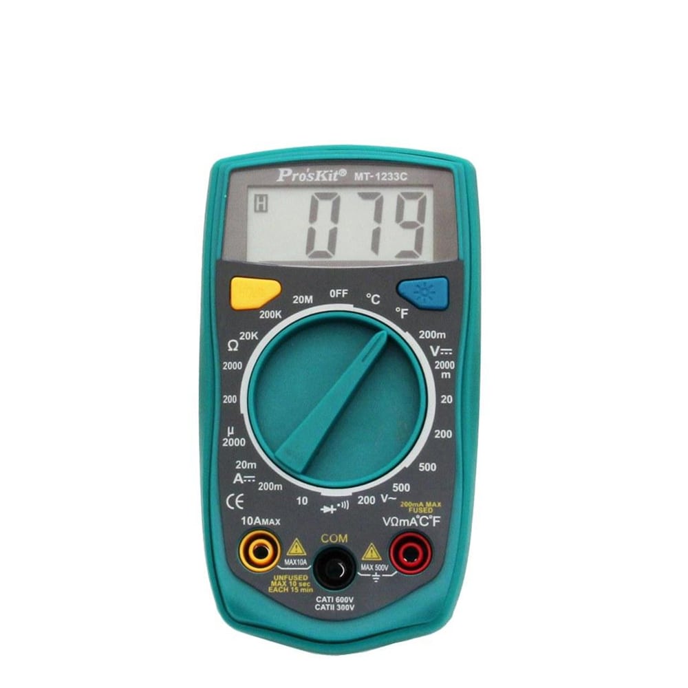 MULTIMETRO PROSKIT MT-1233C