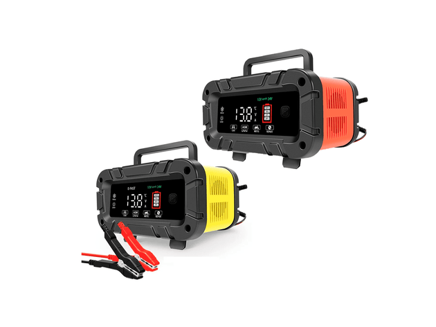 CARGADOR BATERIA DIGITAL 12V-20A/24V-10A CAPACIDAD 2A-300AH