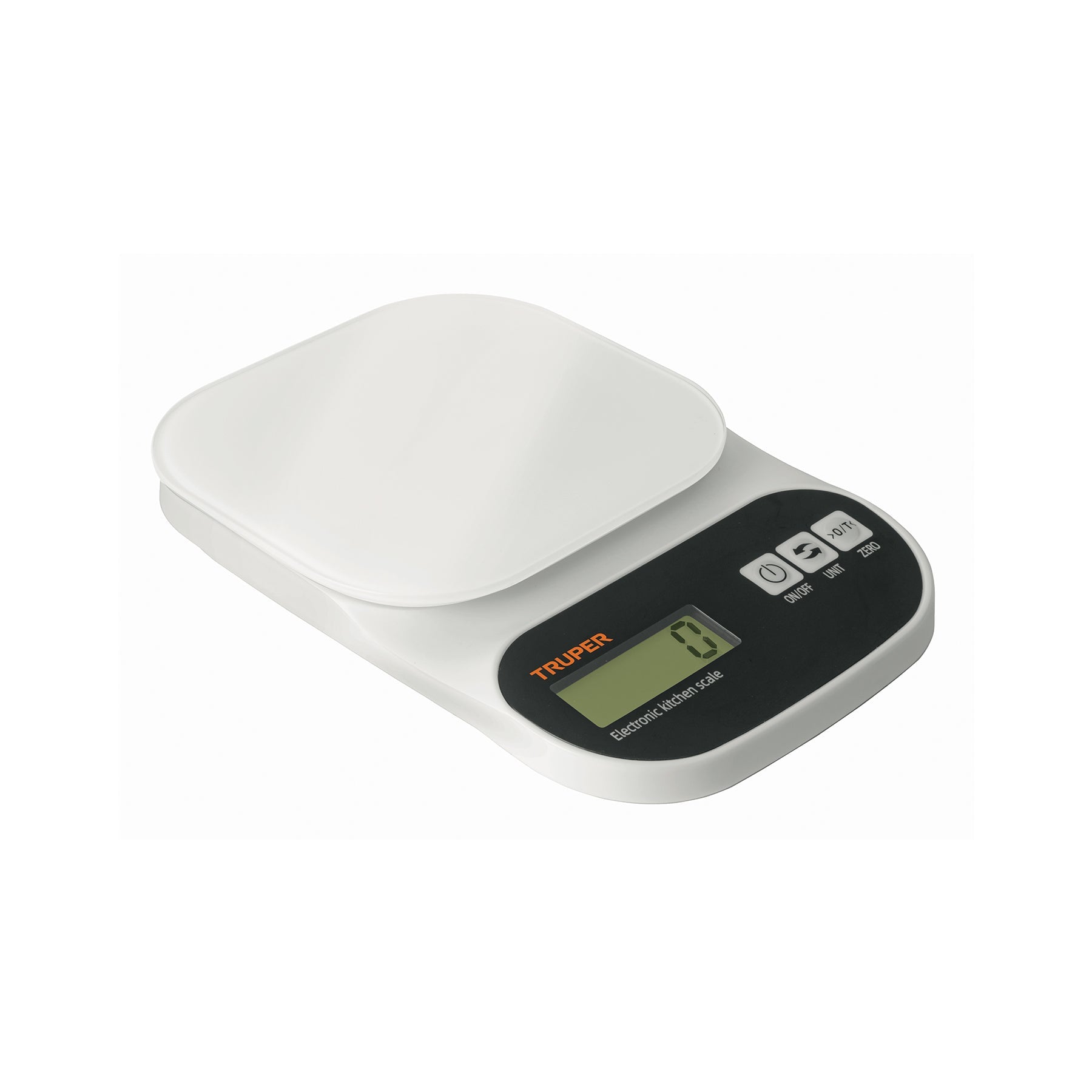 TRUPER – BÁSCULA DIGITAL DE VIDRIO PARA COCINA