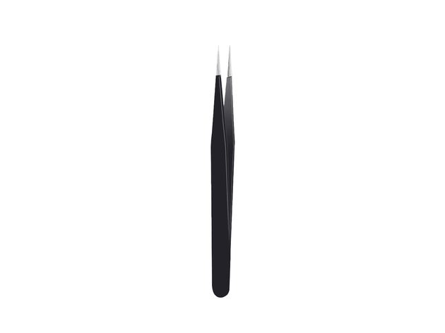 PINZA ALTA PRECISION ANTIESTATICA 