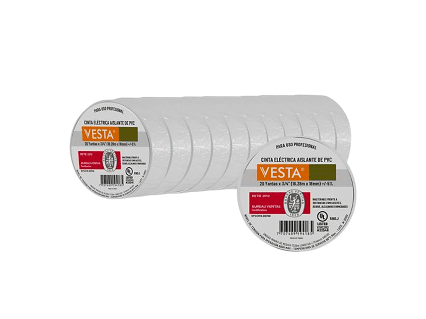 CINTA AISLANTE 20 YARDAS (VESTA)