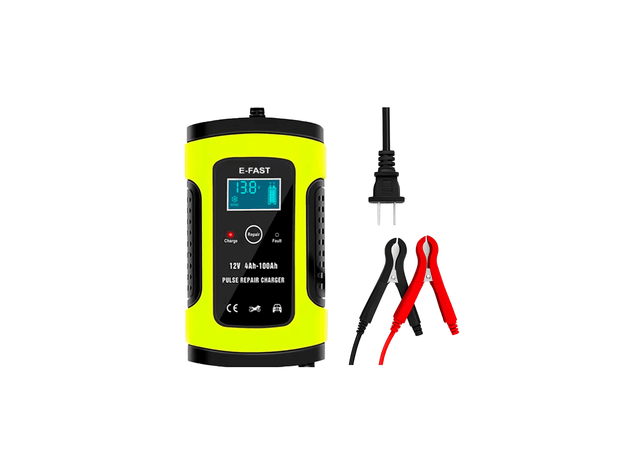 CARGADOR BATERIA AUTOMÁTICO DIGITAL ZYX-J10