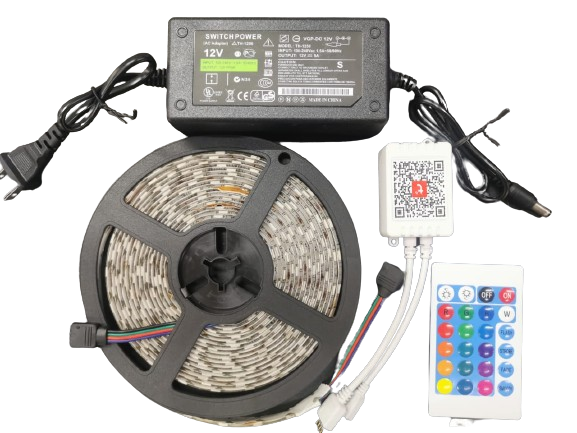 KIT CINTA LED BEETRI SMD 5050 RGB IP65